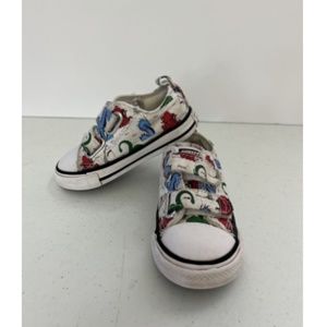 Converse Kids Toddler Size 6 Sneakers Sea Creatures